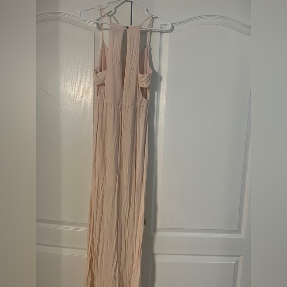 Forever 21 Light Pink Maxi Cut Out Dress - Picture 3 of 4